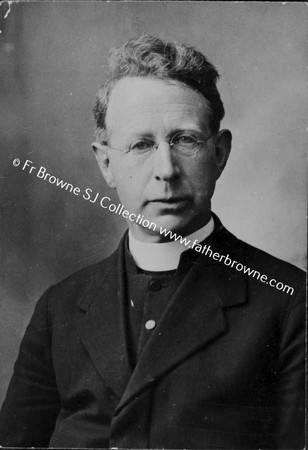 PORTRAIT OF FR BROWNE S.J.